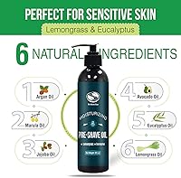 The Henna Guys Lemongrass & Eucalyptus Pre Shave Oil 8 fl. oz. — image 6