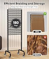 Tigerden 150 Pegs Braiding Hair Rack — image 3