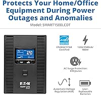 Tripp Lite SMART1500LCDT UPS Battery Backup — image 4