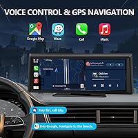 Apenet CP08 Wireless CarPlay Screen with 2K Dash Cam — image 4
