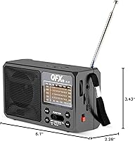 QFX R-37 6-Band Bluetooth Solar Radio — image 13