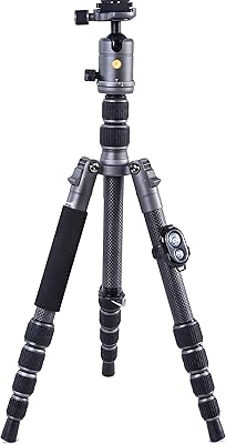 Vanguard VEO3GO265HCB Compact Carbon Fiber Travel Tripod