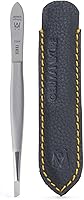 GERmanikure Slanted Tweezers in Leather Case — image 1