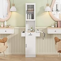 RESHABLE Salon Station for Hair Stylists, White — image 3