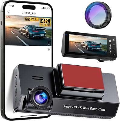 POYBPCY CT369 4K Dash Cam