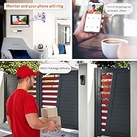 AMOCAM Wireless IP Video Doorbell Intercom System — image 3