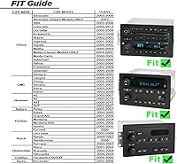 LITCOMFY QLED Radio for Chevy Silverado, GMC Sierra, Hummer H2 (2003-2006) — image 6