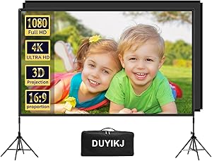 DUYIKJ 120-inch Projector Screen with Stand Review