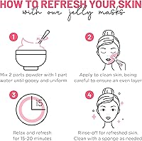 BRÜUN Peel-Off Egyptian Rose Jelly Mask 23 fl oz — image 4