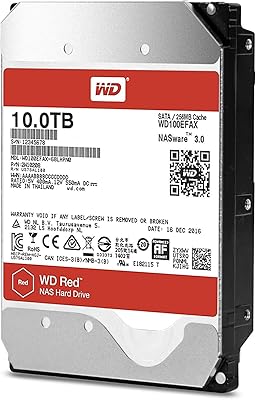 Western Digital 10TB WD Red NAS Hard Drive