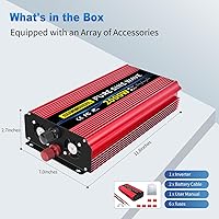 SUNWHEEL 2000W Pure Sine Wave Inverter — image 9