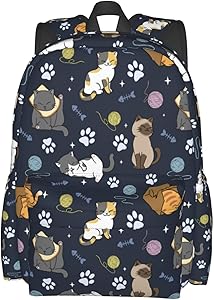 Cute Cats Backpack for Women 16.9-inch Travel Casual Laptop Backpack Review