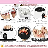 I·B·N G Steam Nail Polish Remover Machine - Pink — image 4