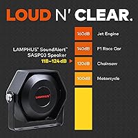 LAMPHUS SoundAlert 12V 100W Police Siren PA System Kit — image 5