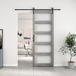 BARNSMITH 36x96 Glass Barn Door Review