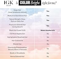 IGK Color Bright One Step Bleach & Color Kit ICE BREAKER - Cool Blonde, 4 Oz — image 7