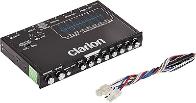 Clarion EQS755 7-Band Car Audio Equalizer