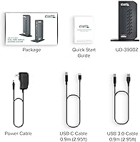 Plugable UD-3900Z USB 3.0 and USB-C Universal Laptop Docking Station — image 8