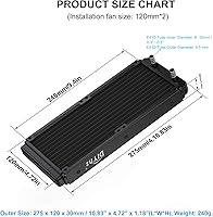 DIYhz 240mm Water Cooling Radiator — image 2