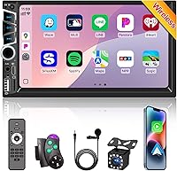 Nideocion 7-inch Wireless Apple CarPlay & Android Auto Car Stereo — image 1