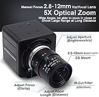 SVPRO 4K Ultra HD Webcam with 5X Optical Zoom — image 2