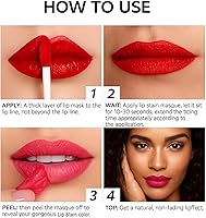 MEFELE Cln Lip Stain Peel Off - 03 Glamorous Stain — image 5