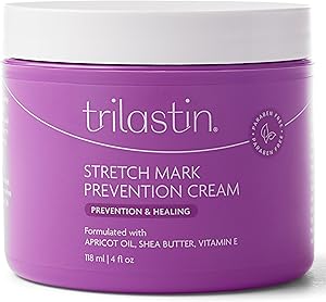 TriLASTIN Stretch Mark Cream for Pregnancy, 4 fl oz, Citrus Scent Review