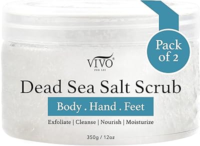 Vivo Per Lei Dead Sea Salt Scrub 2-Pack
