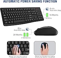 EDJO Wireless Keyboard and Mouse Combo — image 5