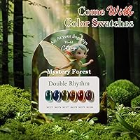 Double Rhythm Cat Eye Gel Nail Polish Set of 6 - Green Navy Blue Black (T6-61) — image 3