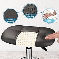 FNZIR Square Rolling Stool with Wheels — image 6