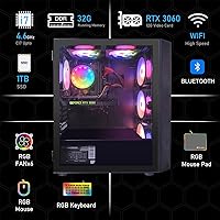 STGAubron Gaming PC Desktop, Intel Core i7, RTX 3060 12GB, 32GB RAM, 1TB SSD — image 4