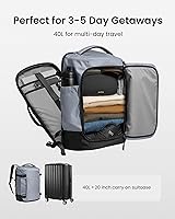 tomtoc Travel Backpack 40L — image 3