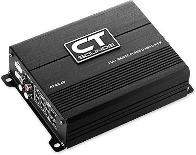 CT Sounds CT-80.4D 4-Channel Car Audio Amplifier