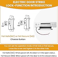 Pulaim Electric Strike Door Lock Kit — image 5