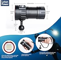 LeTonPower B24 Dive Light — image 4
