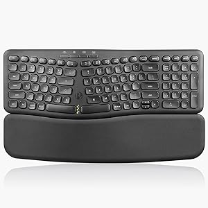 Perixx PERIBOARD-636B Wireless Ergonomic Compact USB Keyboard Review