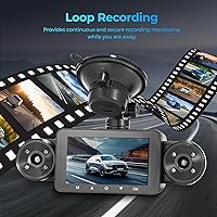 WHFNRU W6 4-Channel Dash Cam 360° View — image 6