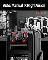 VIDCASTIVE L10 4K WiFi Body Camera with 64GB Memory Card — image 6