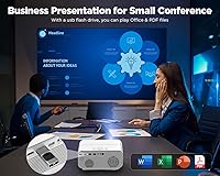 DBPOWER C16 4K Projector with 5G WiFi and Bluetooth — image 8