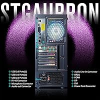 STGAubron Gaming PC Desktop, Intel Core i7, Radeon RX 580 8GB, 16GB RAM, 512GB SSD — image 6