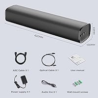 MZEIBO 50W TV Soundbar — image 6