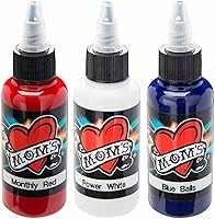 Millennium Mom's Tattoo Ink Set - Red White Blue 1/2 oz — image 1