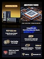 GMKtec Nucbox K6 Mini Gaming PC AMD Ryzen 7 7840HS 1TB SSD 16GB RAM — image 2