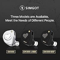 Linsoul SIMGOT EW300 DSP Hybrid Driver In-Ear Monitor — image 2