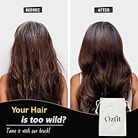 OZFIT 100% Boar Bristle Hair Brush — image 4