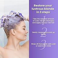 MOEHAIR Color Vibrant Blonde Shampoo 12 Fl. Oz — image 6