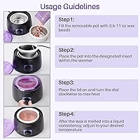 BLITZWAX Brazilian and Bikini Wax Pot, 16oz — image 8