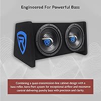 Rockville RV8.2A Dual 8″ 800W Subwoofers + 1200W Mono Amp Car Audio Kit — image 6