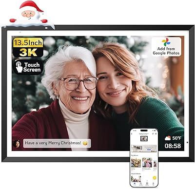 NexFoto 13.5″ Digital Picture Frame 64GB